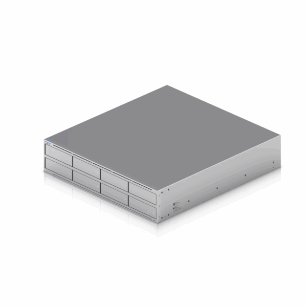 Ubiquiti UNAS Pro 8 – 2U Rack-Mount NAS with 8 HDD Bays, Dual 10G SFP+ & 10G RJ45 Ports, M.2 NVMe Cache, Redundant Hot-Swap Power, and 16GB RAM for Enterprise Storage - Image 4
