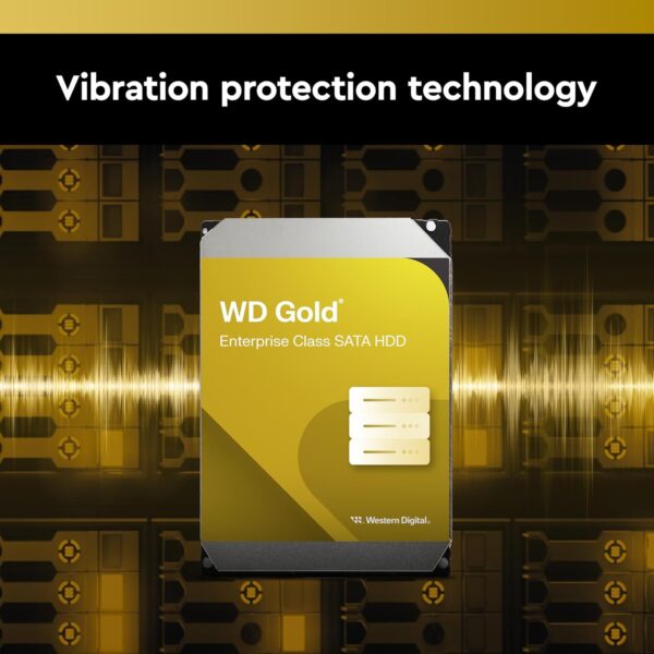 WD Gold 12TB | WD122KRYZ Powerful Enterprise-Class 12TB SATA HDD with Helium Technology, 7200 RPM, 512MB Cache - Image 7