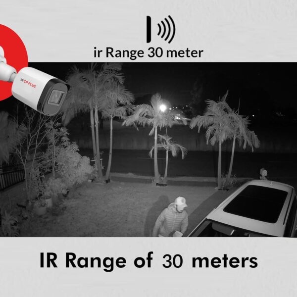 CP PLUS CP-UVC-TB24FL6-B Powerful 2.4MP Full HD HDCVI IR Bullet Camera with 60M IR Range, Starlight Technology & IP67 - Image 7