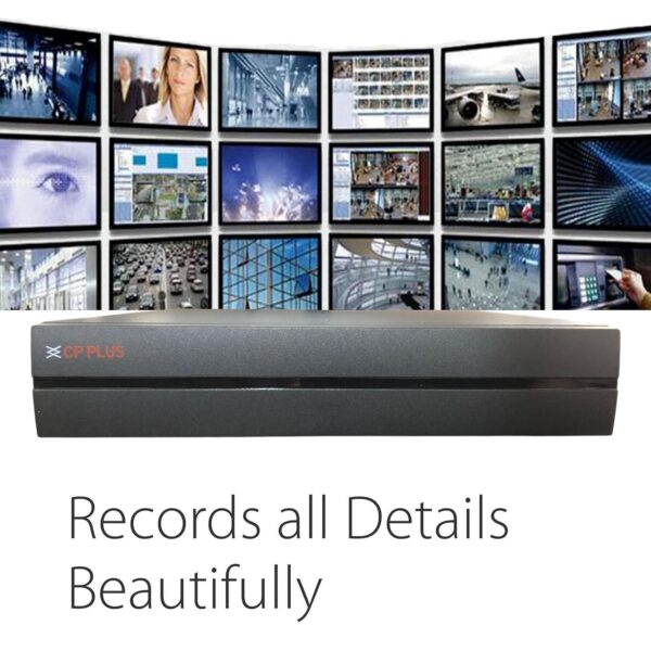 CP PLUS CP-UVR-0801E1-CS Cosmic Powerful 8 Channel 1080P Lite HD DVR with Multi-Signal Support & 6TB SATA HDD Capability - Image 9