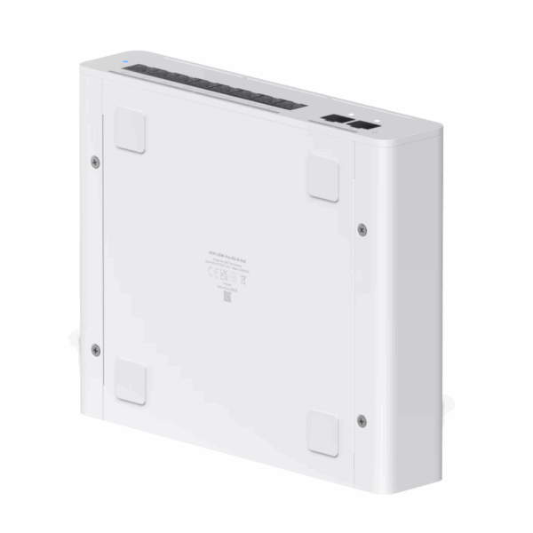 Ubiquiti USW-Pro-XG-8-PoE – 8-Port 10G Layer 3 Etherlighting PoE++ Switch with 2×10G SFP+, Compact Desktop/Wall Mount, 155W PoE Budget - Image 5