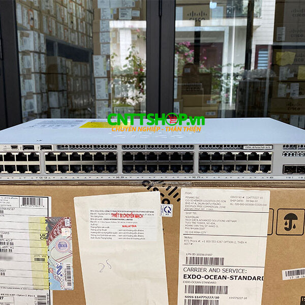 Cisco Catalyst C9200L-48T-4X — Powerful Enterprise-Grade 48-Port Gigabit Layer 2/3 Switch with 4x 10G Uplinks - Image 4