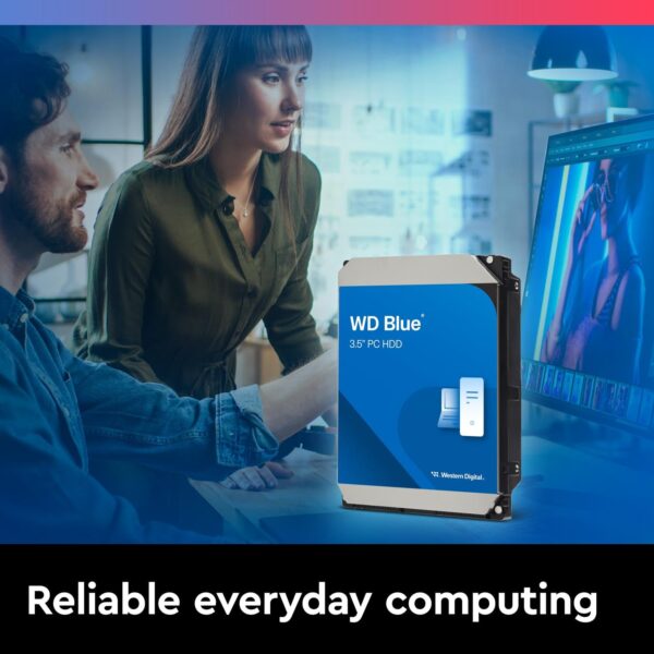 WD Blue 4TB | WD40EZAX Powerful 3.5-inch SATA PC HDD with 5400 RPM, 256MB Cache & Low Power Consumption - Image 5