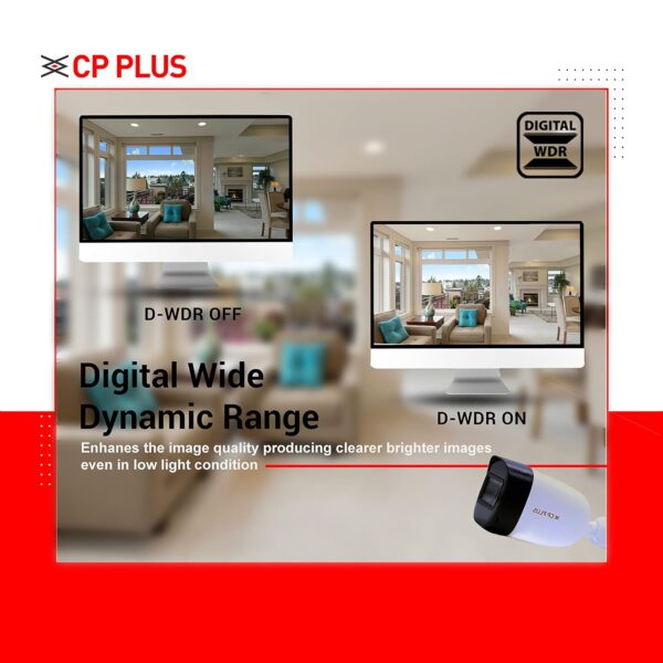 CP PLUS CP-USC-TC51PL2 Powerful 5MP IR Bullet Camera with 20M Night Vision, IP67 & Universal HD Analog Compatibility - Image 4