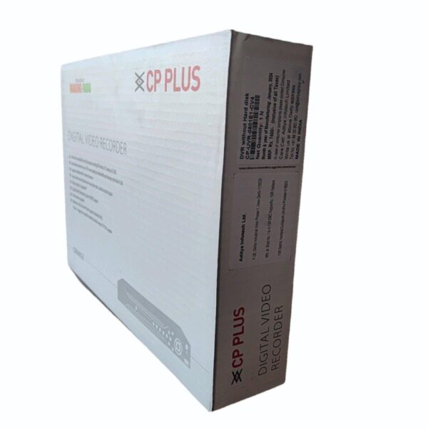 CP PLUS CP-UVR-0801E1-CV4 Powerful 8-Channel 1080N H.265 DVR with 6TB HDD Support, HDMI/VGA Output - Image 4