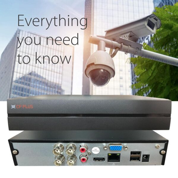 CP PLUS CP-UVR-0401L1-4KI3 Powerful 4K-N5MP 4-Channel Digital Video Recorder with AI Face Recognition - Image 3