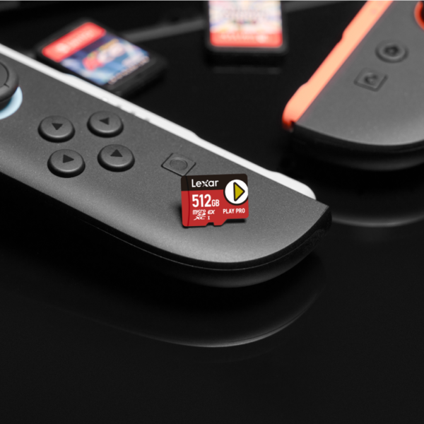 Lexar 512GB PLAY PRO | microSDXC™ Express Card - For Nintendo Switch 2, upto 900MB/s read & 600MB/s write | LMSXPS0512G-BNNNG - Image 5