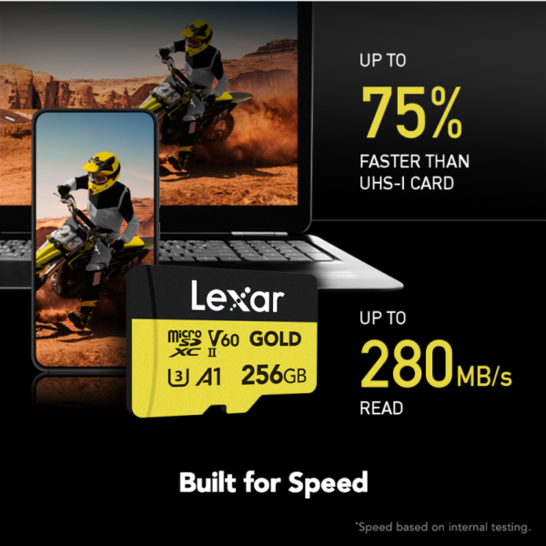 Lexar 256GB PROFESSIONAL GOLD