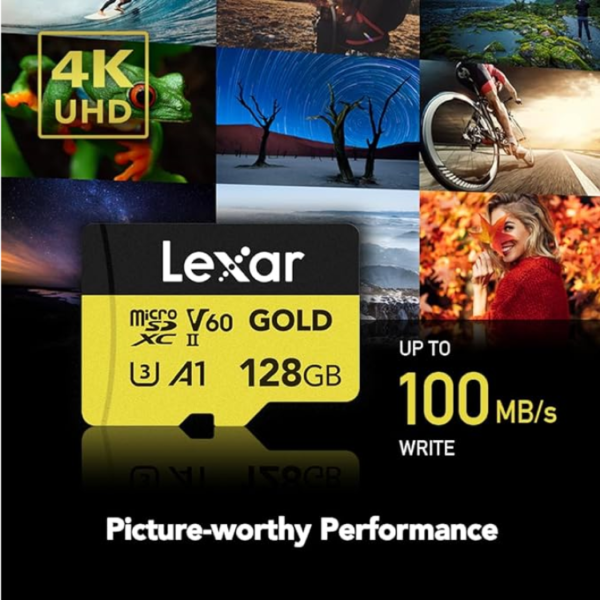 Lexar 128gb professional gold