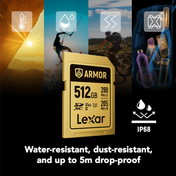 Lexar 512GB ARMOR GOLD