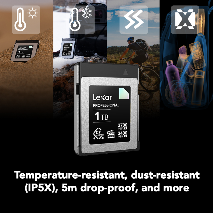 Lexar 1TB CFexpress 4.0 Type B DIAMOND