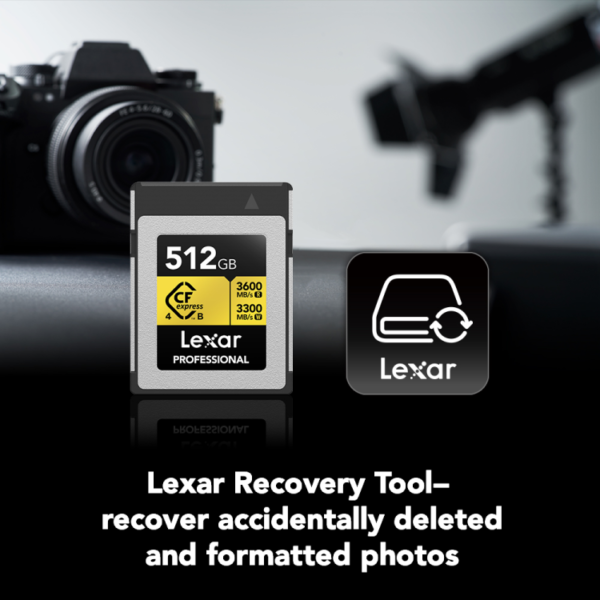 Lexar 512GB CFexpress 4.0 Type B