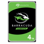 Seagate Barracuda ST4000DM004 – 4TB | 5400RPM | 190MB/s Read/Write | 3.5-inch SATA HDD | 2-Year Warranty