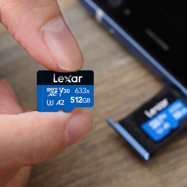 Lexar 512GB 633x microSDXC UHS I
