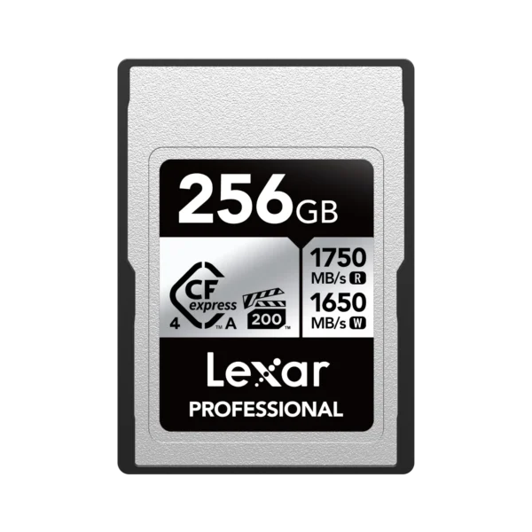 Lexar 256GB CFexpress 4.0 Type A SILVER