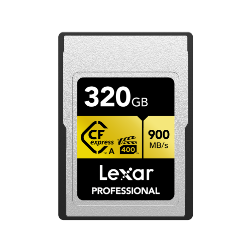 Lexar 320GB CFexpress 2.0 Type-A GOLD