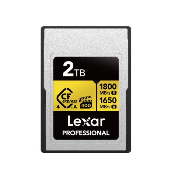 Lexar 2TB CFexpress 4.0 Type A GOLD