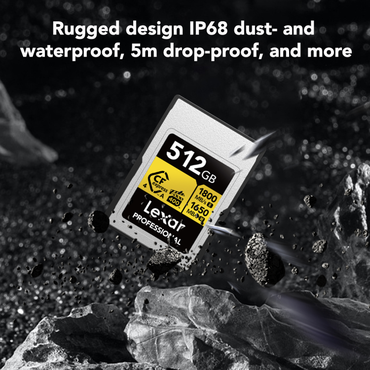 Lexar 512GB CFexpress 4.0 Type A GOLD