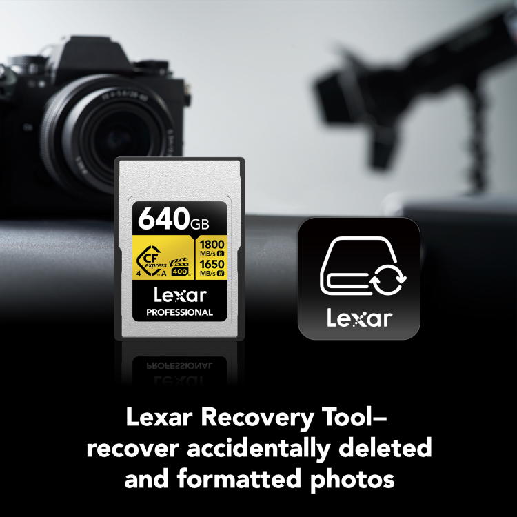 Lexar 640GB CFexpress 4.0 Type A GOLD