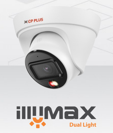 CP PLUS 2MP Dual Light Dome Camera