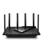 TP-Link Archer AXE75 | AXE5400 Tri-Band Wi-Fi 6E Router | Wi-Fi 6E Router with 6 GHz Band | Quad-Core CPU & OneMesh™ Support