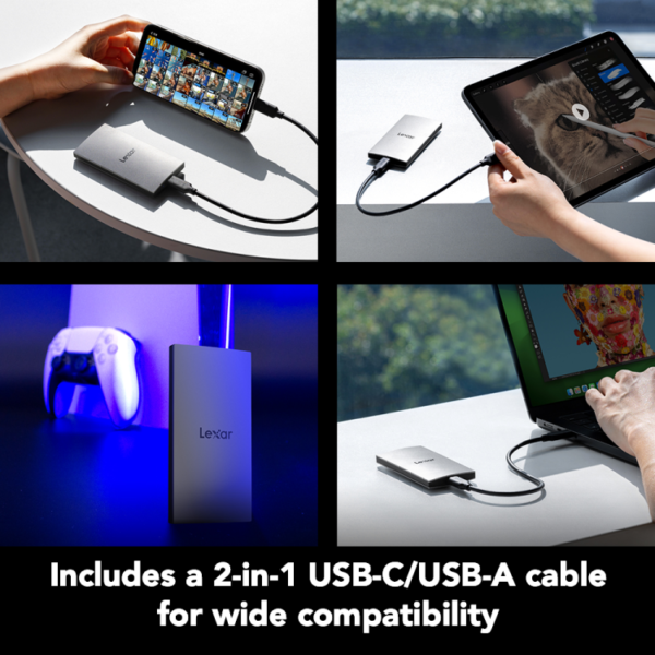 Lexar ES3 1TB Portable SSD