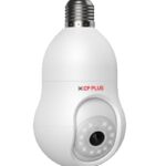 CP PLUS CP-T31A 3MP Bulb Camera with Pan Tilt, Two-Way Audio & Motion Tracking